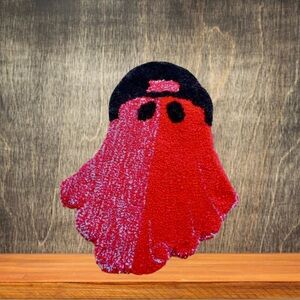 Wilbert NWOT! HANDMADE! 19x14 1/2 RED AND WHITE